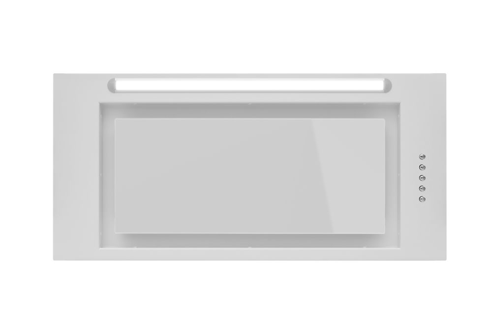 Iebūvējamie tvaika nosūcēji Micra Plus White Matt - Balts matēts - zdjęcie produktu 9