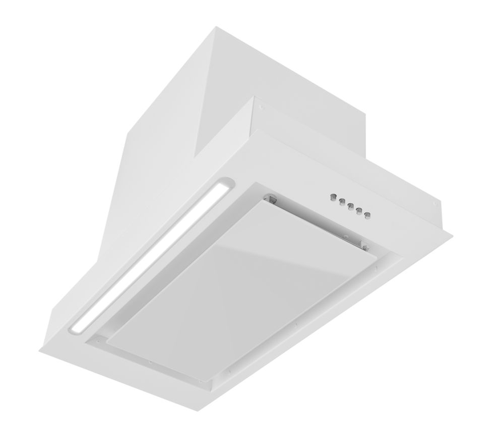 Iebūvējamie tvaika nosūcēji Micra Plus White Matt - Balts matēts - zdjęcie produktu 4