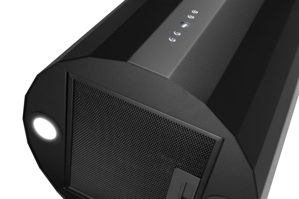 Salas tvaika nosūcēji Viva Black Matt - Melns matēts - zdjęcie produktu 6