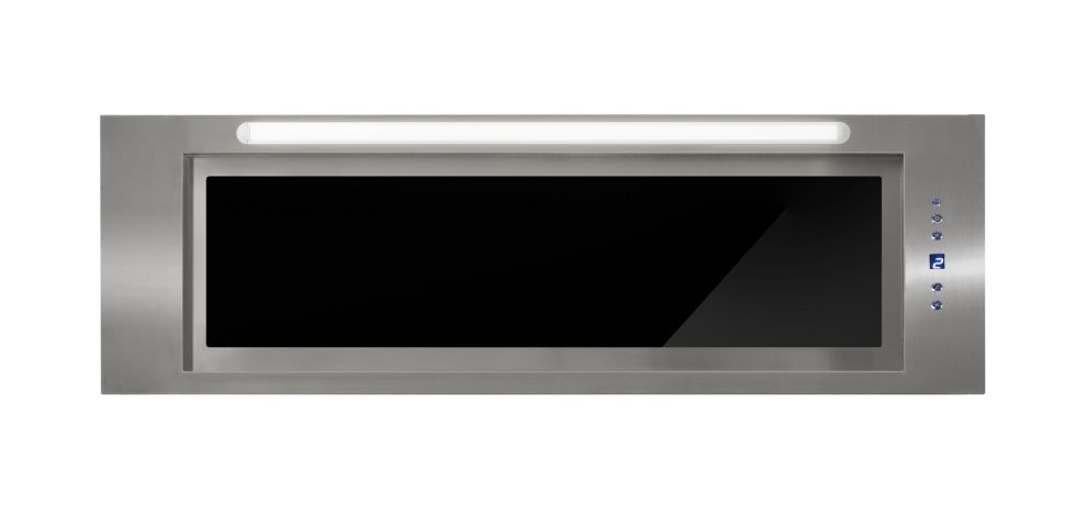 Iebūvējamie tvaika nosūcēji Micra Black - Bojāts - Inox/Melns - zdjęcie produktu 6