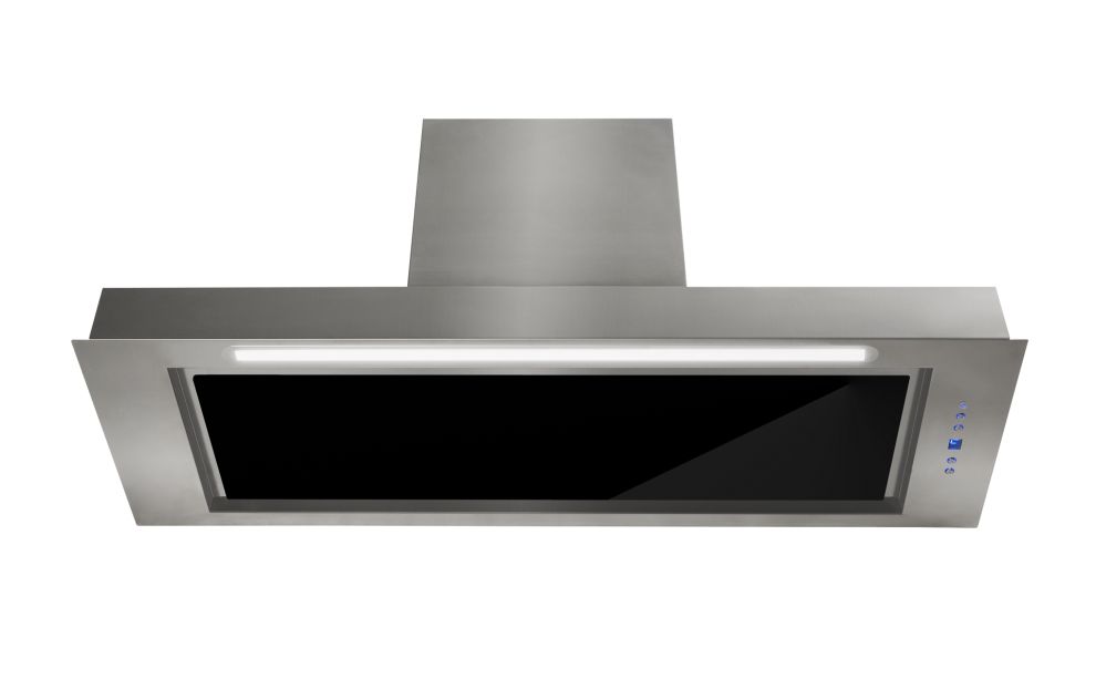 Iebūvējamie tvaika nosūcēji Micra Black - Bojāts - Inox/Melns - zdjęcie produktu 3