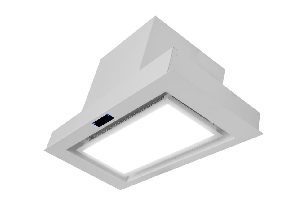 Iebūvējamie tvaika nosūcēji Artis Gesture Control White Matt - Balts matēts - zdjęcie produktu 7
