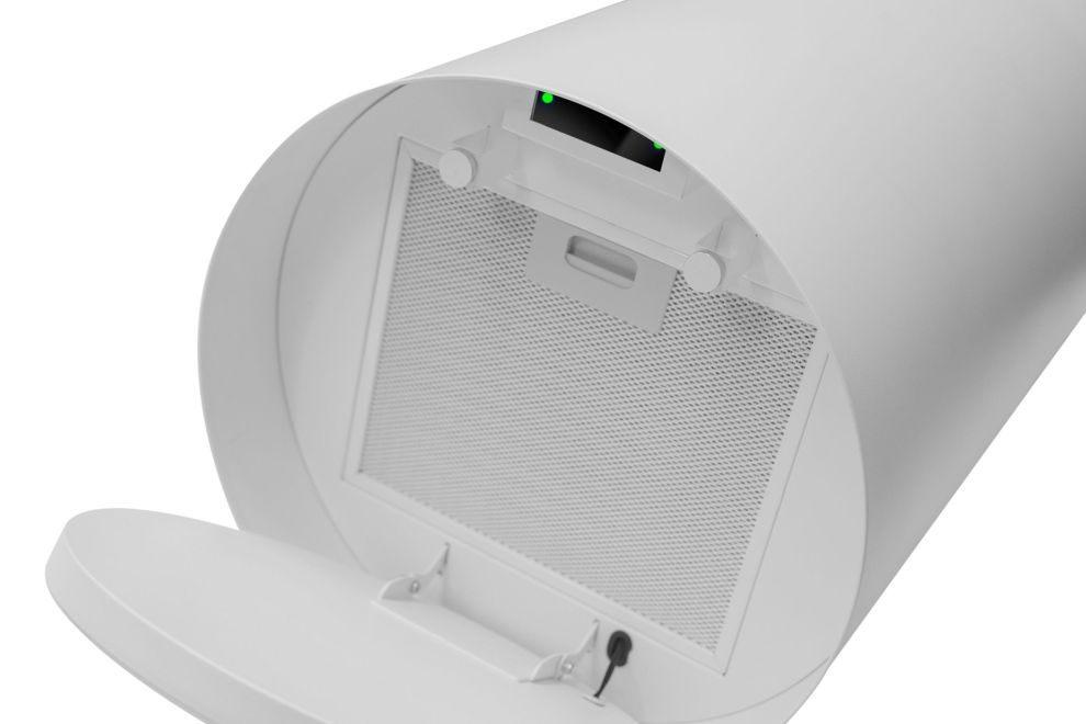 Salas tvaika nosūcēji Tubo Gesture Control White Matt - Balts matēts - zdjęcie produktu 13