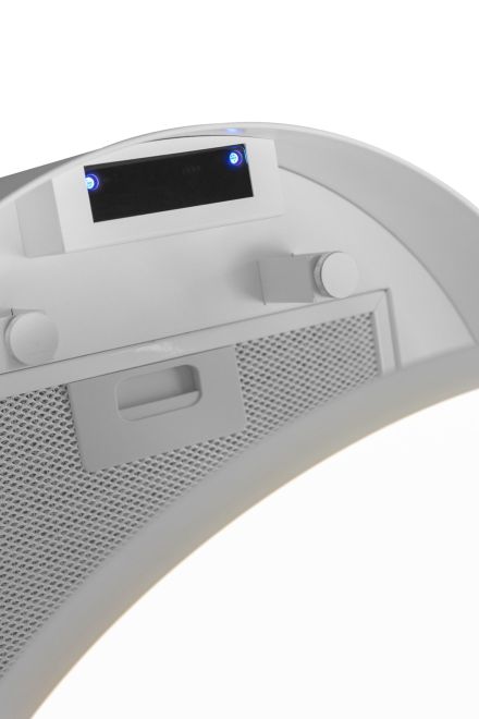 Salas tvaika nosūcēji Tubo Gesture Control White Matt - Balts matēts - zdjęcie produktu 16