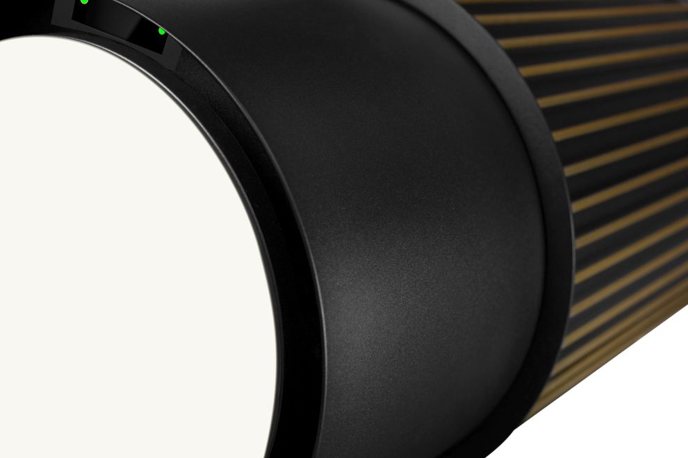 Salas tvaika nosūcēji Voliera N3 Black-Gold Gesture Control - Melns matēts - zdjęcie produktu 5