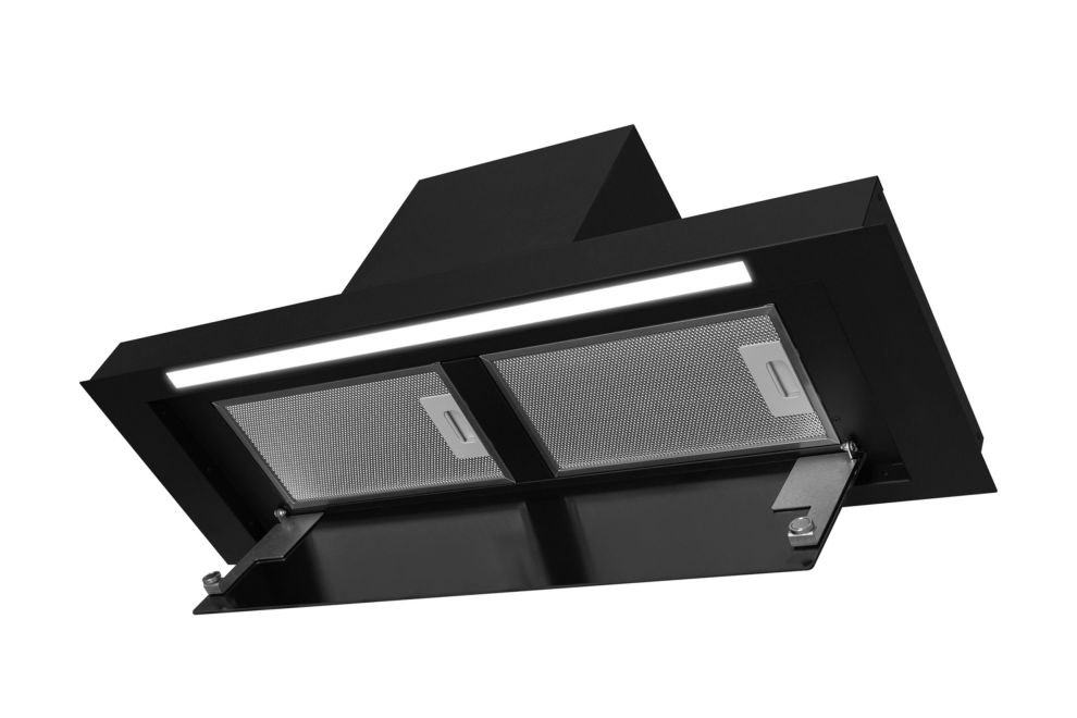 Iebūvējamie tvaika nosūcēji Micra Gesture Control Black Matt - Melns matēts - zdjęcie produktu 18