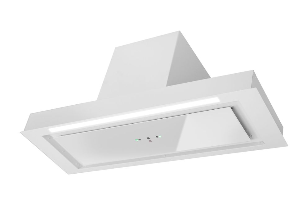 Iebūvējamie tvaika nosūcēji Micra Gesture Control White Matt - Balts matēts - zdjęcie produktu 13