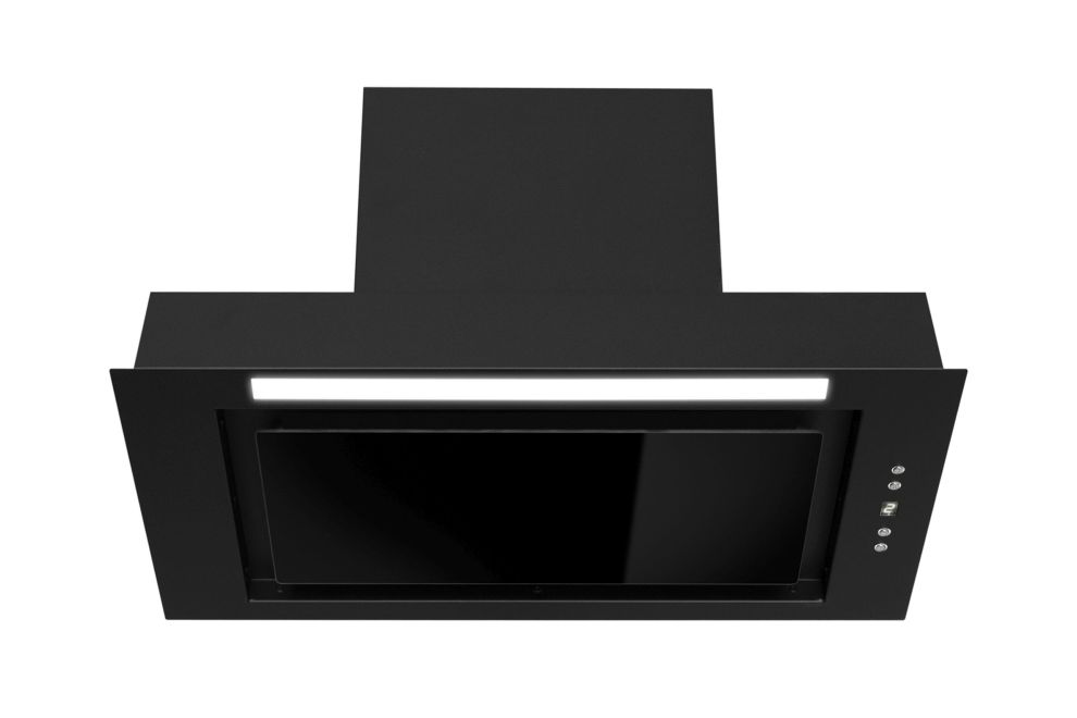 Iebūvējamie tvaika nosūcēji Micra Black Matt - Melns matēts - zdjęcie produktu 3