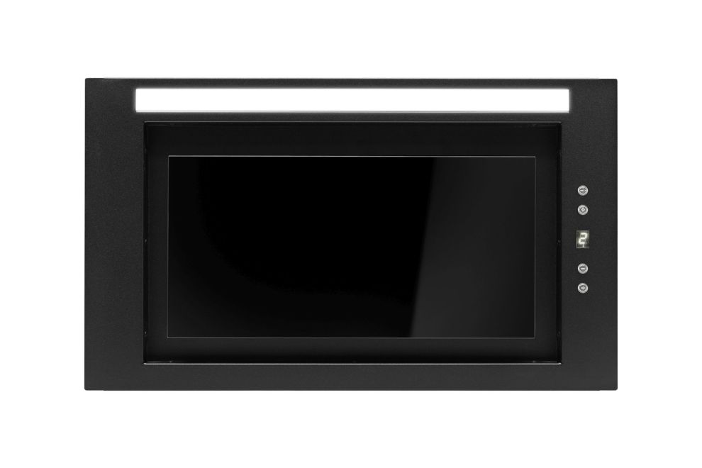 Iebūvējamie tvaika nosūcēji Micra Black Matt - Melns matēts - zdjęcie produktu 13