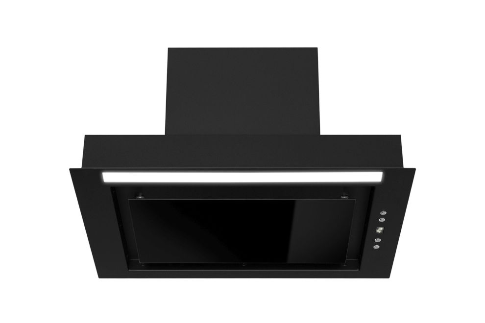 Iebūvējamie tvaika nosūcēji Micra Black Matt - Melns matēts - zdjęcie produktu 14