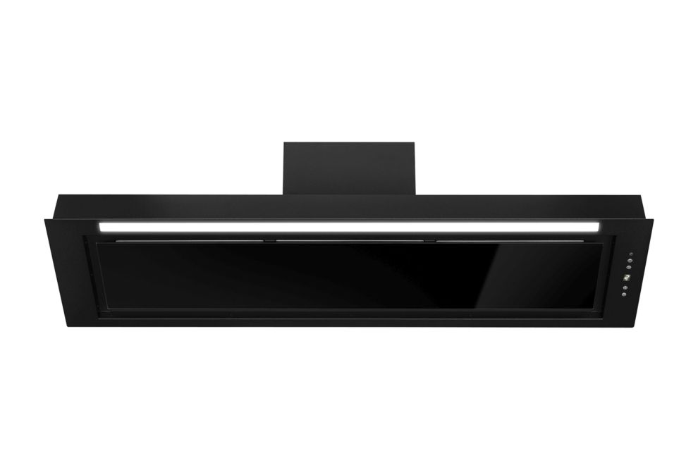 Iebūvējamie tvaika nosūcēji Micra Black Matt - Melns matēts - zdjęcie produktu 18