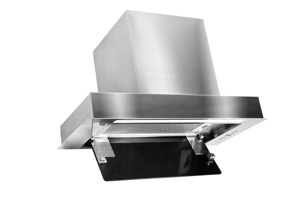 Iebūvējamie tvaika nosūcēji Micra Inox/Black - Inox/Melns - zdjęcie produktu 7