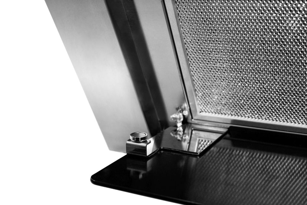 Iebūvējamie tvaika nosūcēji Micra Inox/Black - Inox/Melns - zdjęcie produktu 10