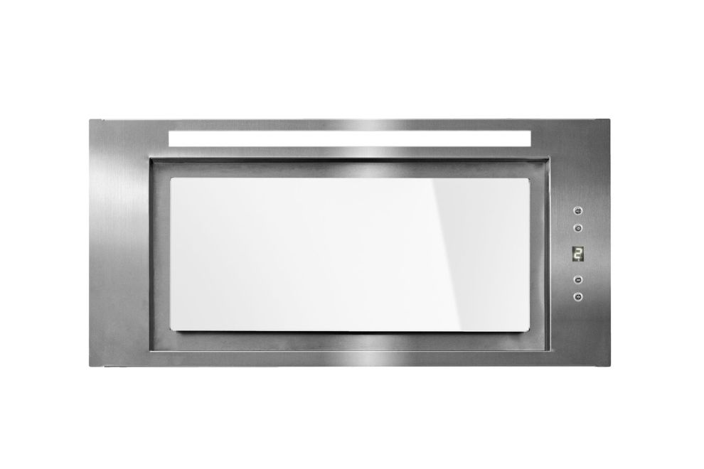 Iebūvējamie tvaika nosūcēji Micra Inox/White - Inox/Balts - zdjęcie produktu 5