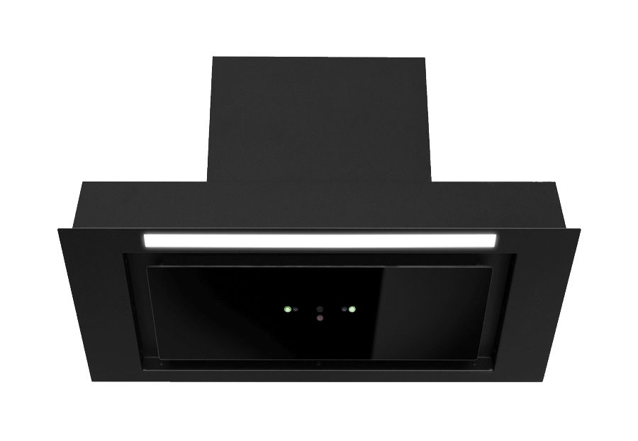 Iebūvējamie tvaika nosūcēji Micra Gesture Control Black Matt - Melns matēts - zdjęcie produktu
