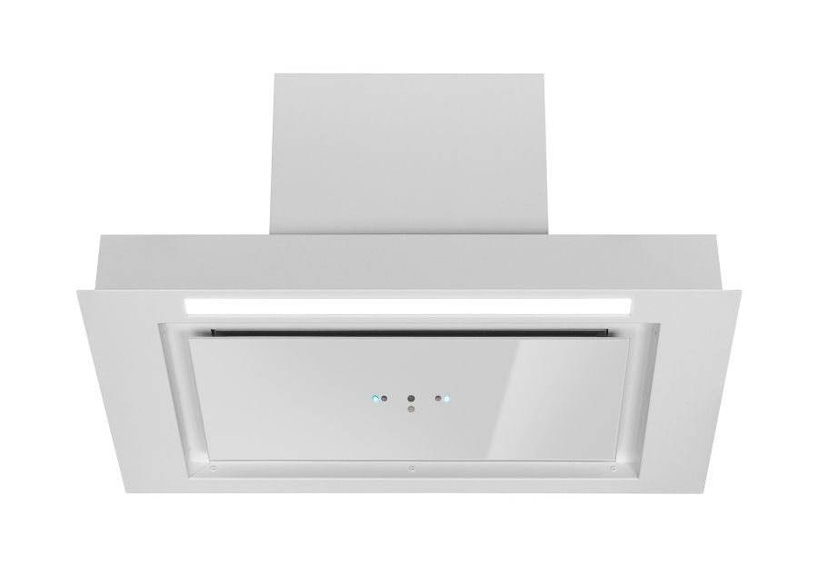 Iebūvējamie tvaika nosūcēji Micra Gesture Control White Matt - Balts matēts - zdjęcie produktu