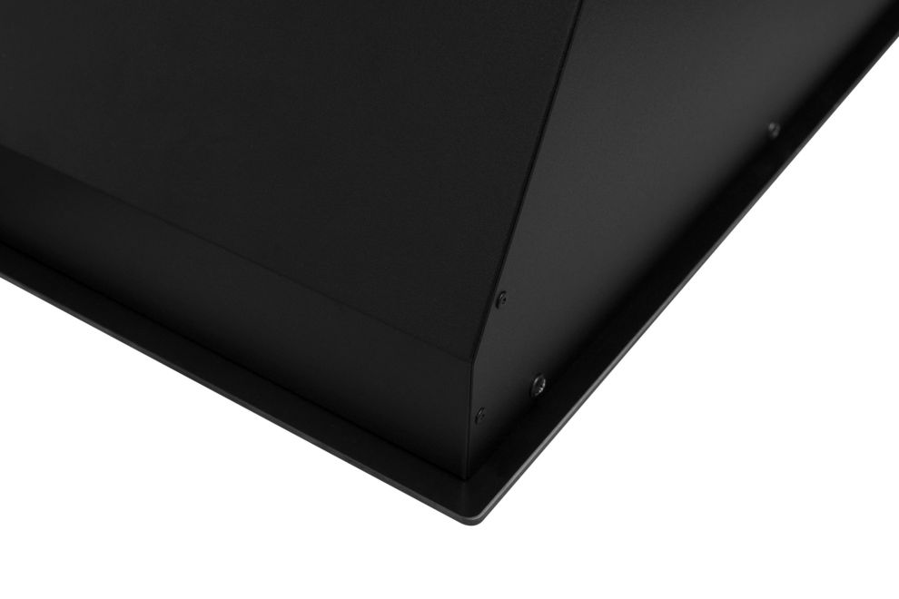 Iebūvējamie tvaika nosūcēji Lando Glass 2Strips Gesture Control Black - Melns - zdjęcie produktu 11