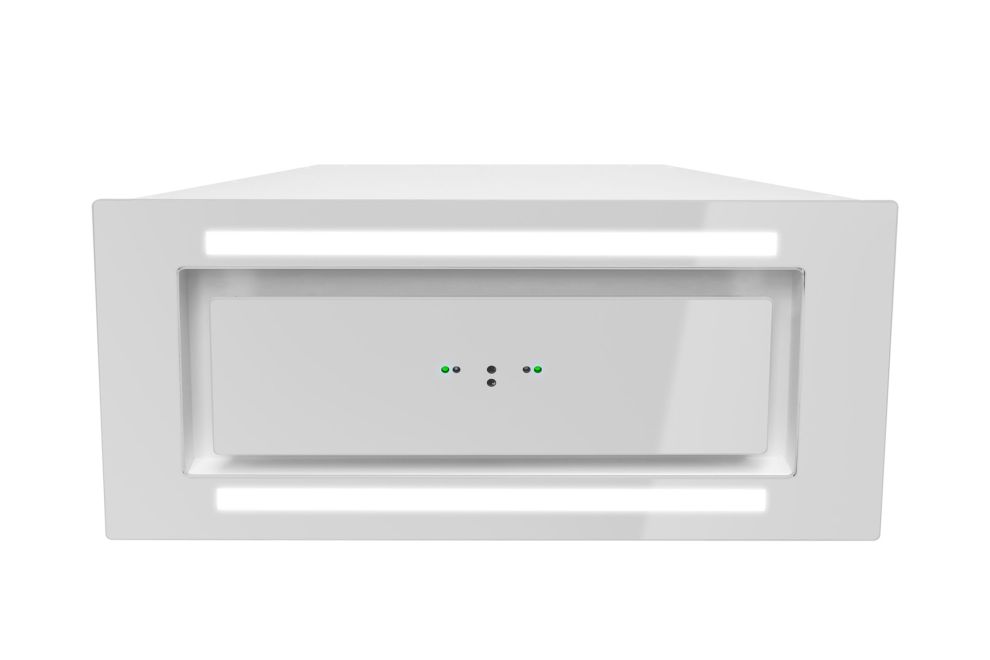 Iebūvējamie tvaika nosūcēji Lando Glass 2Strips Gesture Control White - Balts - zdjęcie produktu 6