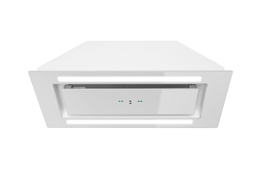 Iebūvējamie tvaika nosūcēji Lando Glass 2Strips Gesture Control White - Balts - zdjęcie produktu 8