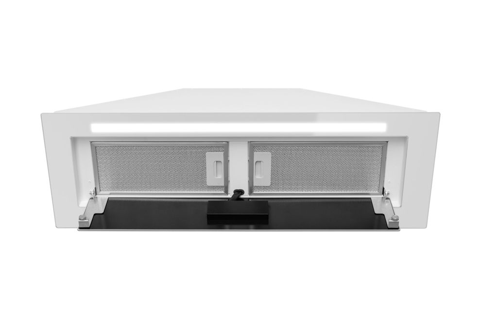 Iebūvējamie tvaika nosūcēji Lando Glass 2Strips Gesture Control White - Balts - zdjęcie produktu 18