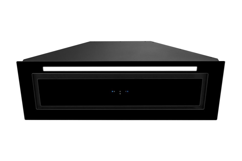 Iebūvējamie tvaika nosūcēji Lando Glass Gesture Control Black - Melns - zdjęcie produktu 15