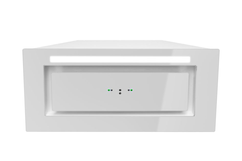 Iebūvējamie tvaika nosūcēji Lando Glass Gesture Control White - Balts - zdjęcie produktu 5
