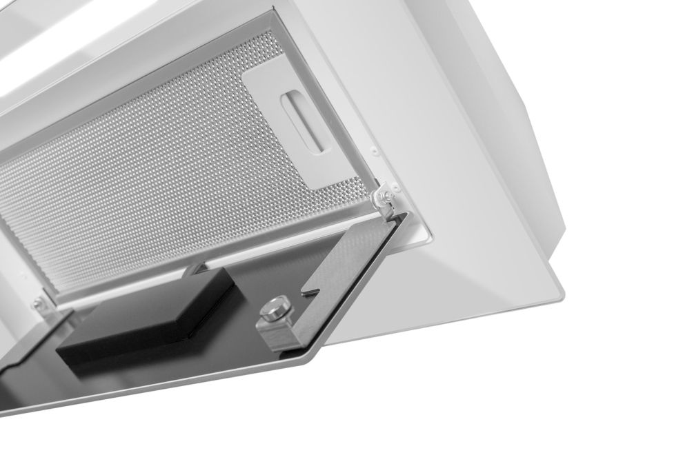 Iebūvējamie tvaika nosūcēji Lando Glass Gesture Control White - Balts - zdjęcie produktu 10