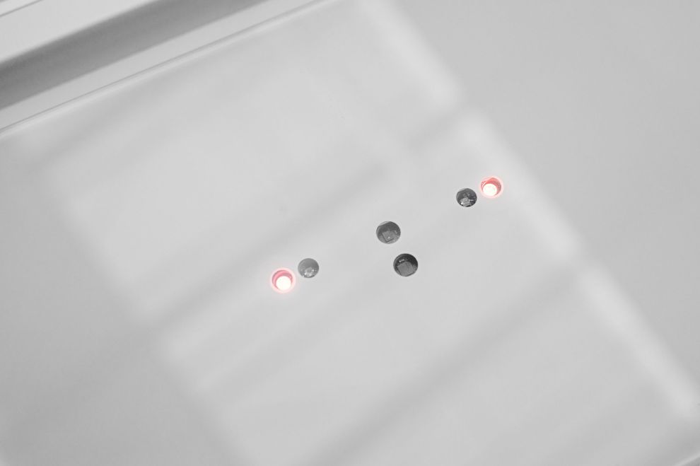 Iebūvējamie tvaika nosūcēji Lando Glass Gesture Control White - Balts - zdjęcie produktu 11
