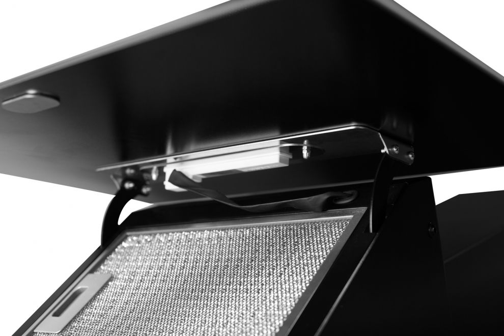 Sienas tvaika nosūcēji Dynamic Pro Black - Melns - zdjęcie produktu 8