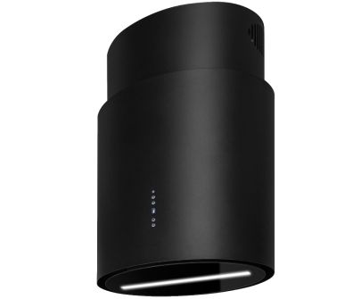 Salas tvaika nosūcēji Oval Black Matt - Melns matēts