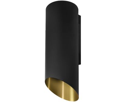 Sienas tvaika nosūcēji Hiro OR Color Black-Gold - Black Matt/Gold - 40 cm