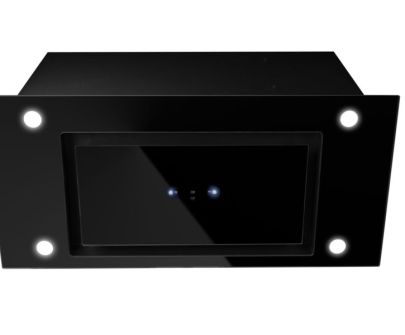 Iebūvējamie tvaika nosūcēji Marino Black Gesture Control - Melns - 59,5 cm