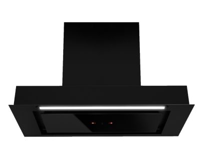 Iebūvējamie tvaika nosūcēji Micra Black Matt Gesture Control - Melns matēts - 59,5 cm / 89,5 cm