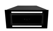 Lando Glass 2Strips Gesture Control Black