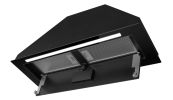 Lando Glass 2Strips Gesture Control Black