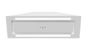 Lando Glass 2Strips Gesture Control White