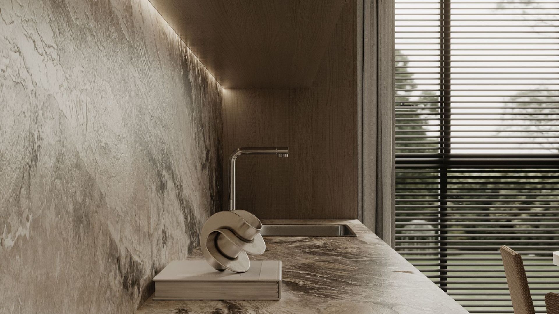 Iebūvējamie tvaika nosūcēji Micra Black - Melns - Wizualizacja 5