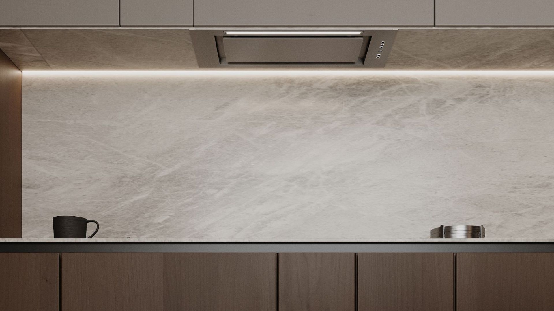 Iebūvējamie tvaika nosūcēji Micra INOX - nerūsējošais terauds (INOX) - Wizualizacja 4