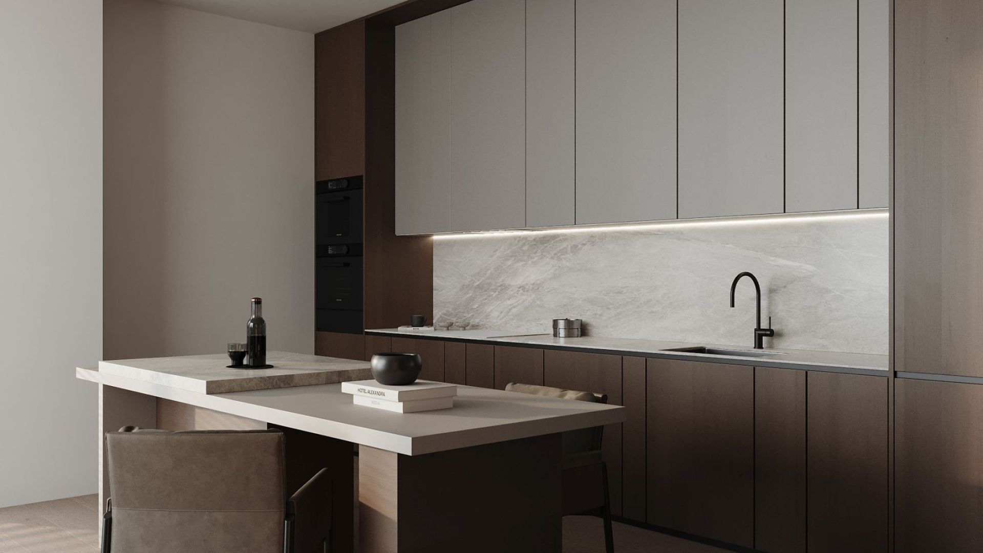 Iebūvējamie tvaika nosūcēji Micra INOX - nerūsējošais terauds (INOX) - Wizualizacja 6