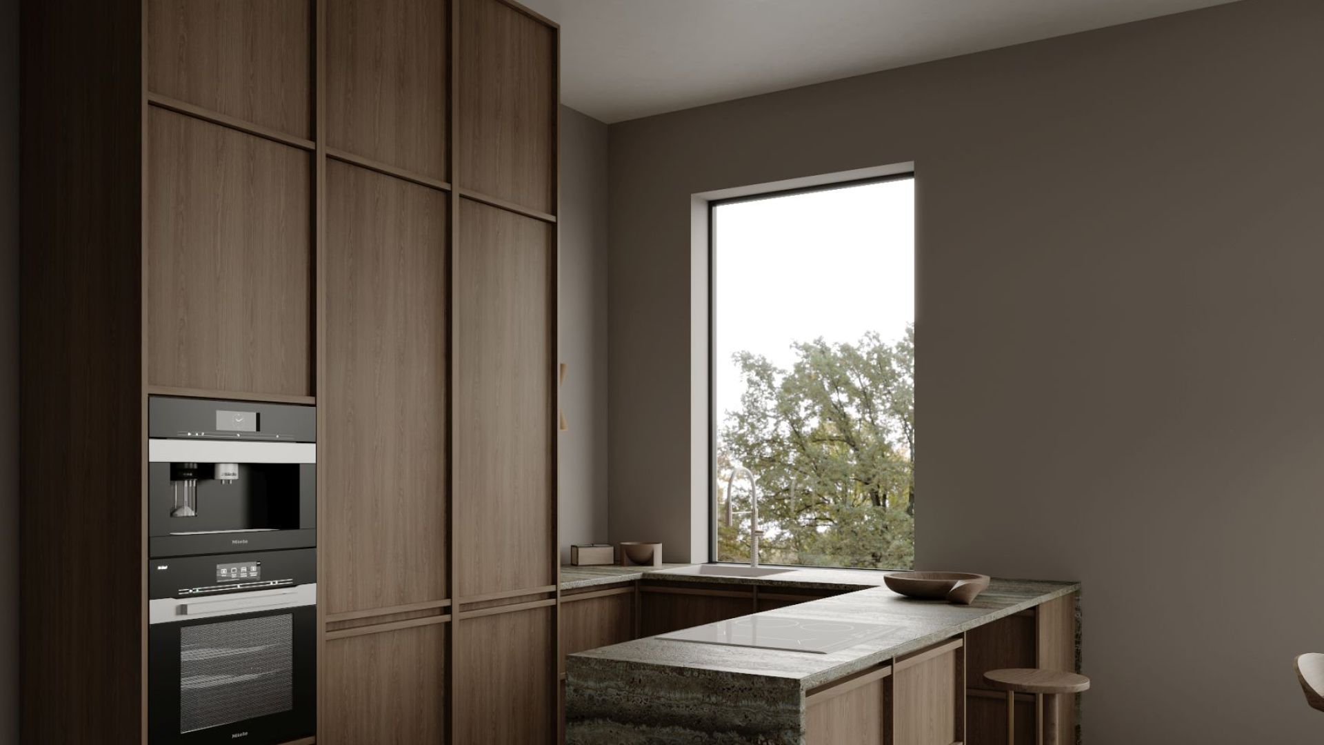 Griestu tvaika nosūcēji Grand Super Slim White - Balts - Wizualizacja 5