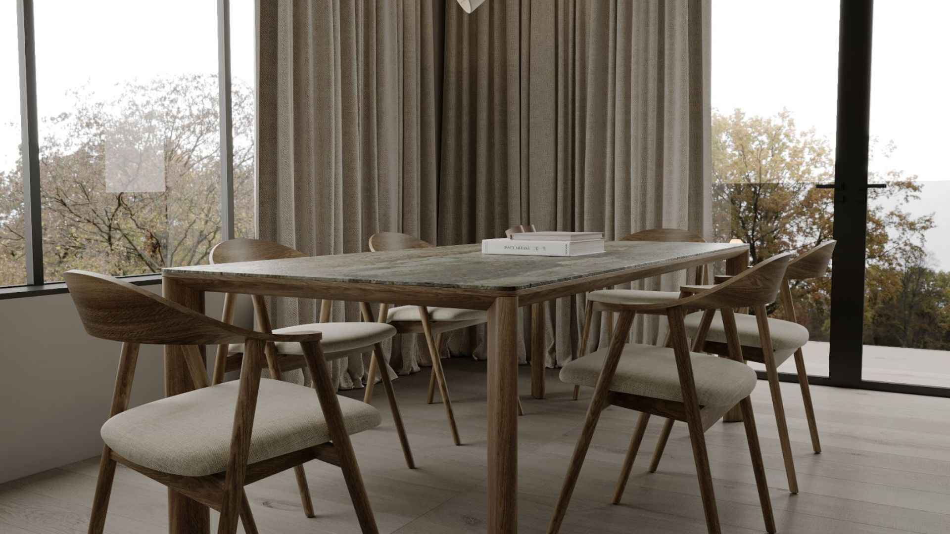 Griestu tvaika nosūcēji Grand Super Slim White - Balts - Wizualizacja 6